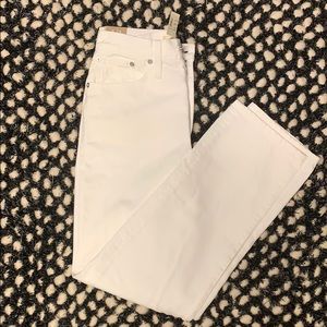 MADEWELL WHITE DADJEAN SIZE 24